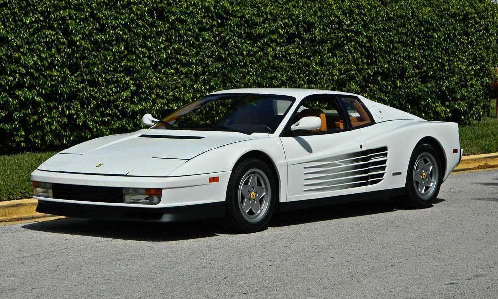 Ferrari Testarossa легендарного брокера Джордана Белфорта выставлена на торги