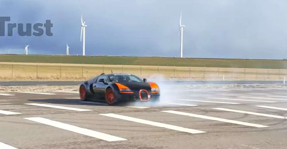 Дрифтинг на Bugatti? Без проблем!