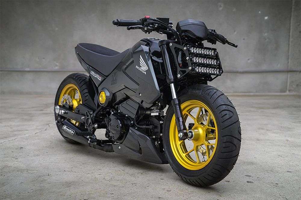 Кастомные байки Honda Grom (MSX125) от мастерской ComposiMo Fabrication