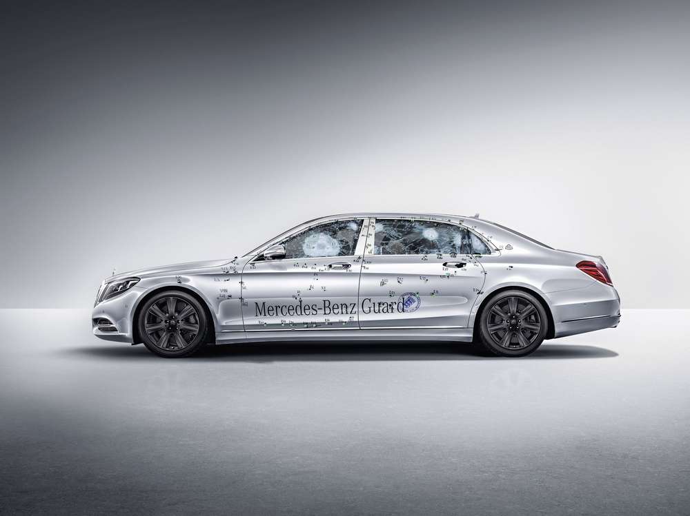Бронированный седан Mercedes-Maybach S600 Guard представлен официально