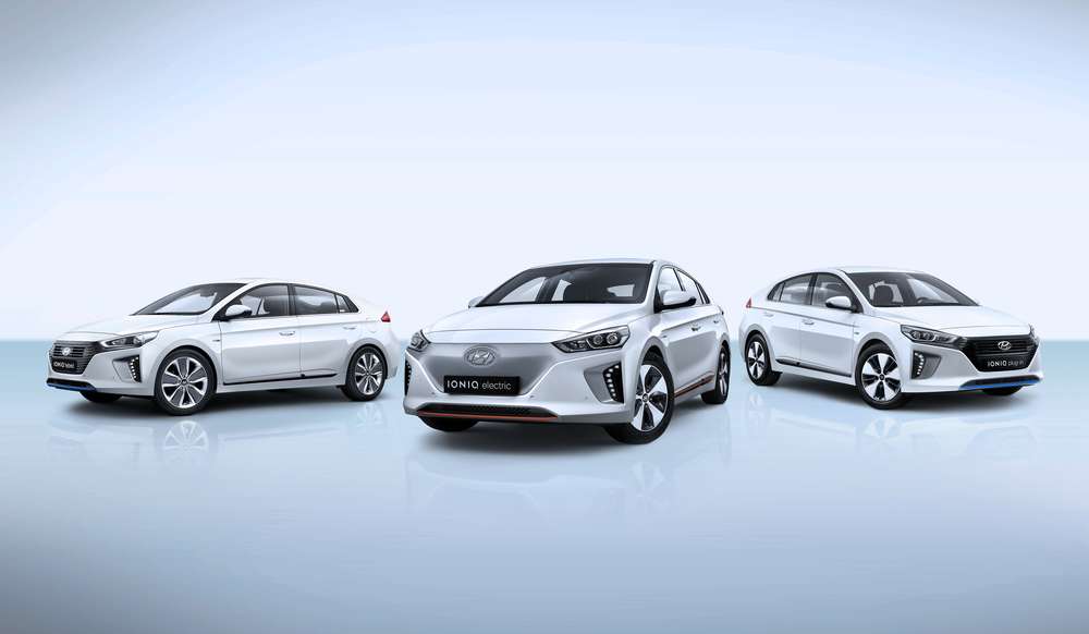 Концерн Hyundai рассказал о трёх модификациях седана Ioniq для европейского рынка