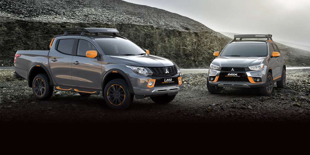 Концерн Mitsubishi представил концептуальные автомобили ASX GeoSeek и L200 GeoSeek