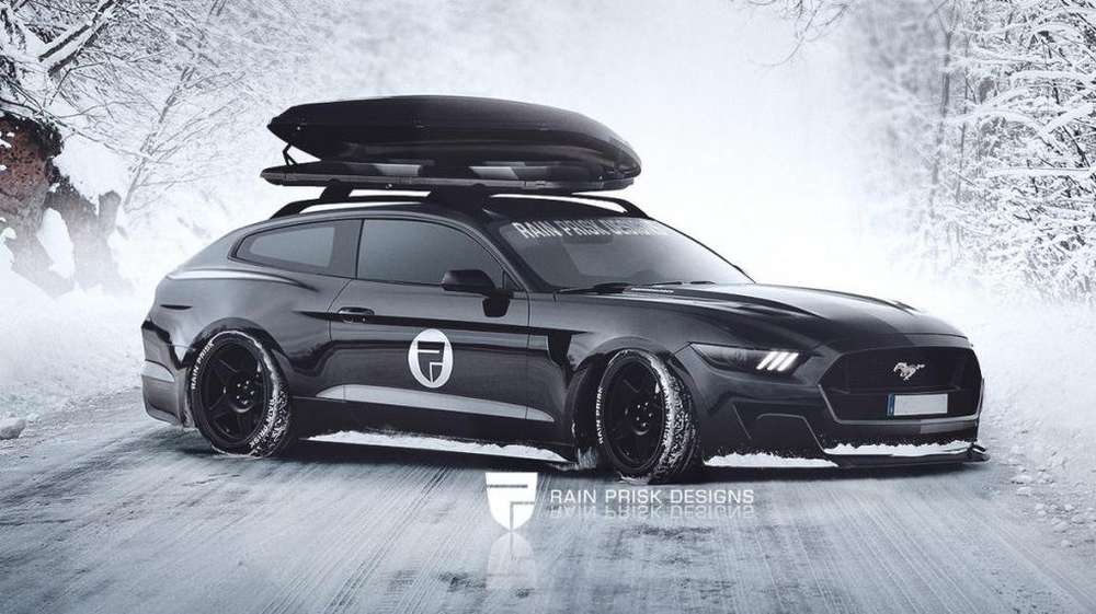Ford Mustang нового поколения примерил стиль Shooting Brake