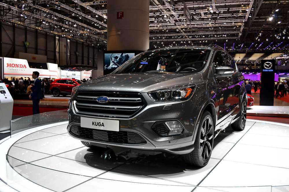 Рестайлинговый кроссовер Ford Kuga показали в Женеве