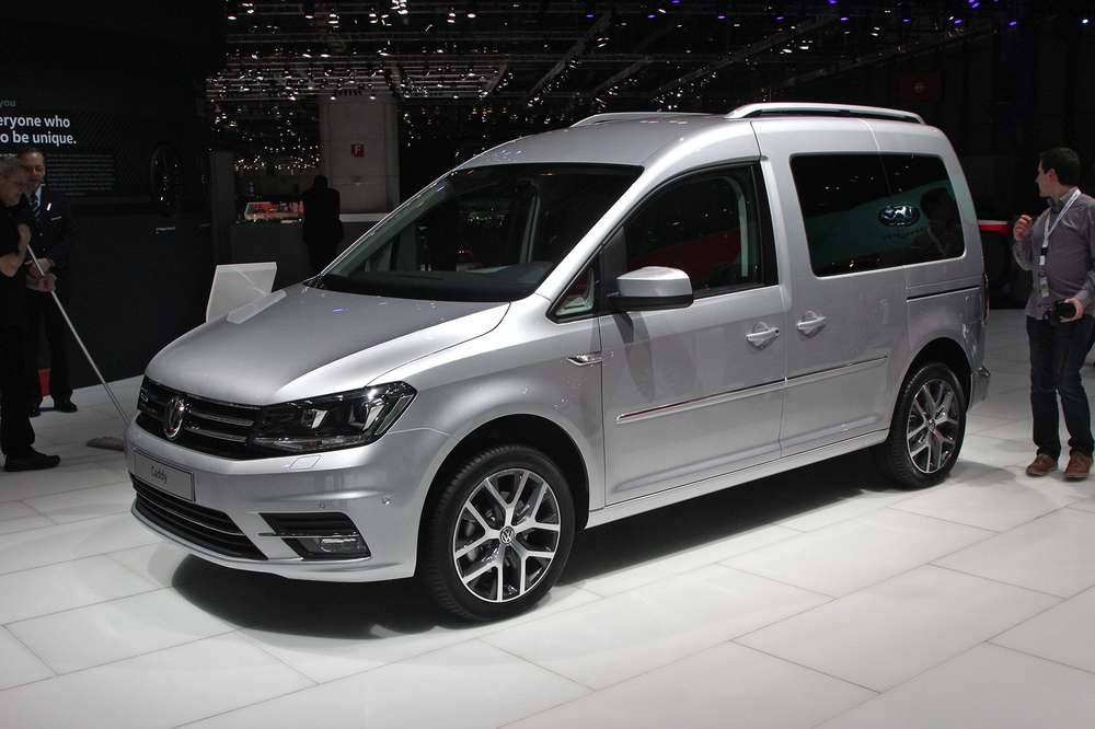 На Женевском автосалоне представлен Volkswagen Caddy с газовым двигателем и «роботом»