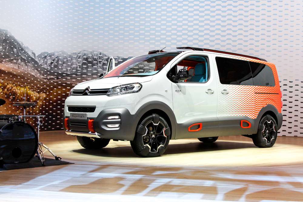 Новый компактвэн Citroen SpaceTourer гостит в Женеве