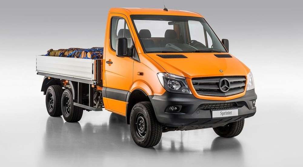 Mercedes-Benz предложит трёхосную модификацию модели Sprinter