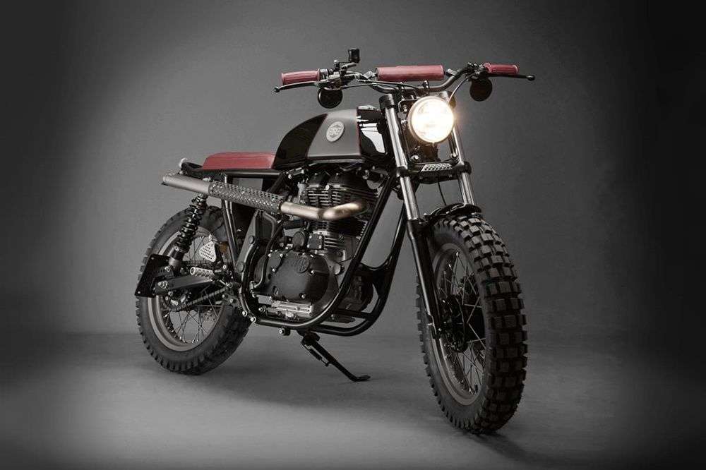 Кастомный скрэмблер Royal Enfield от мастерской Analog Motorcycles