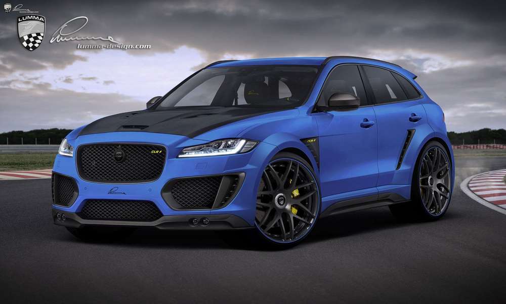 Тюнеры Lumma Design поработали над вседорожником Jaguar F-Pace