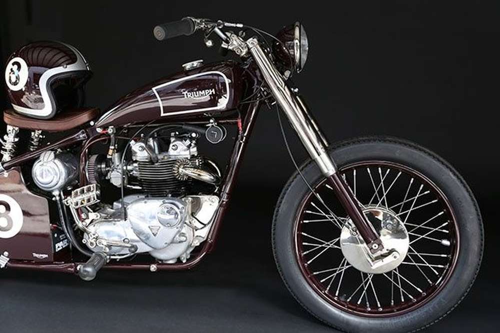 Боббер Triumph T100 1968 от мастерской Heroes Motorcycles