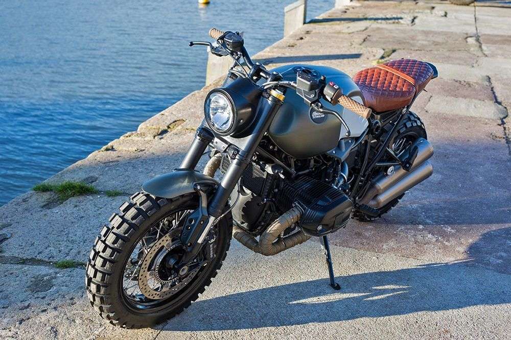 Скрэмблер BMW R nineT от мастерской Kevil’s Speed Shop