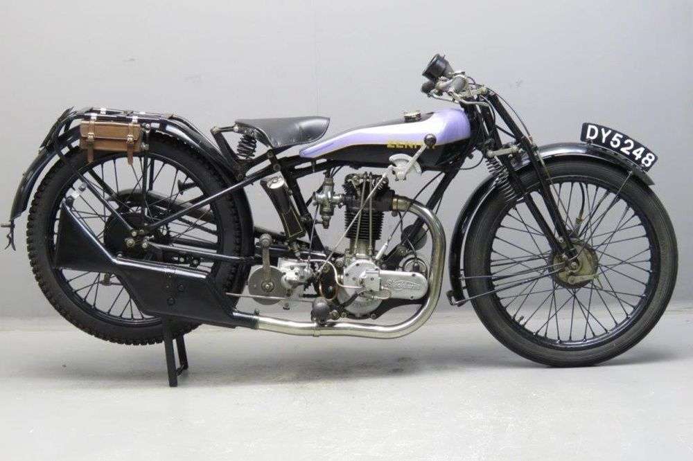 Старинный байк Zenith Model 19 образца 1928 года