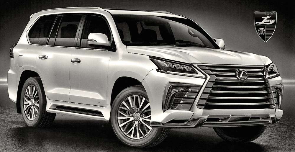 Ателье Larte Design работает над обвесом для обновленного Lexus LX570