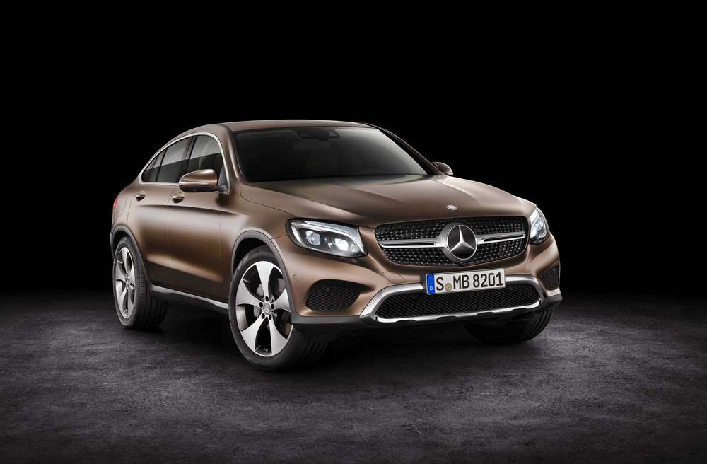 Мерседес представил свой ответ BMW X4 — кроссовер GLC Coupe