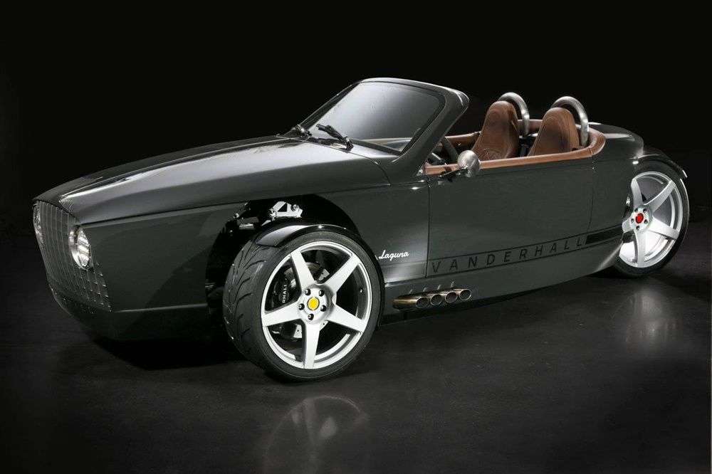 Компания Vanderhall представила 200-сильный трицикл Laguna