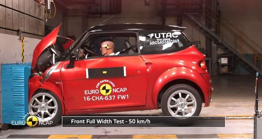 Краш-тест Euro NCAP: Chatenet CH30