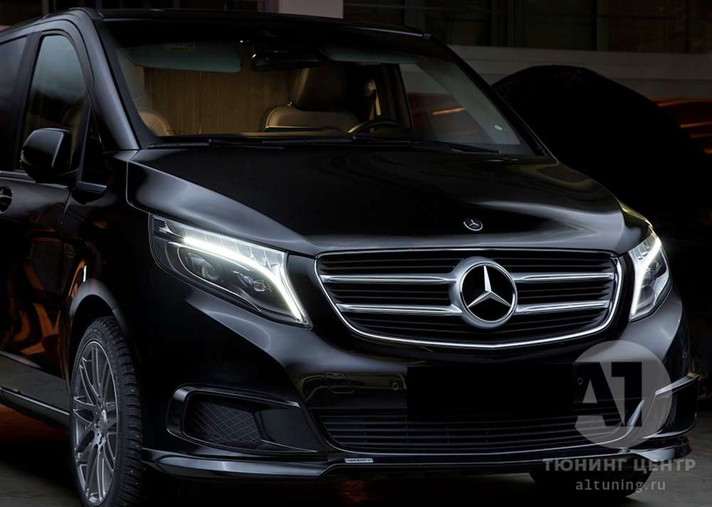 Минивэн Mercedes-Benz V-VIP от компании А1 Tuning