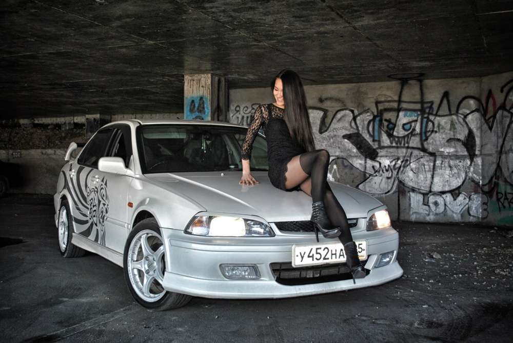 Nissan Skyline r33 Насти туман