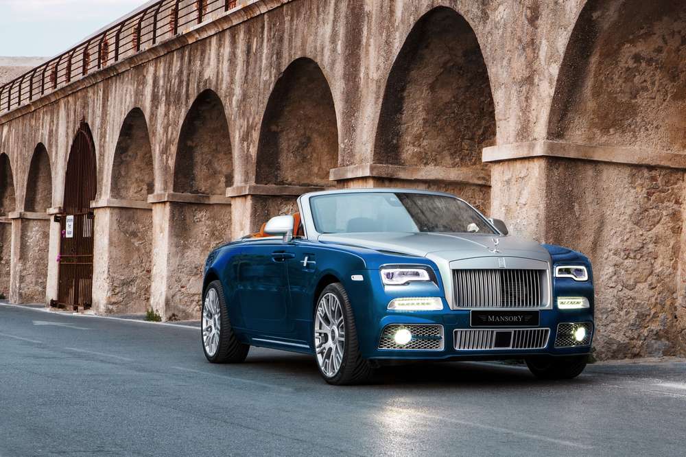 Ателье Mansory представило первый тюнинг для кабриолета Rolls-Royce Dawn