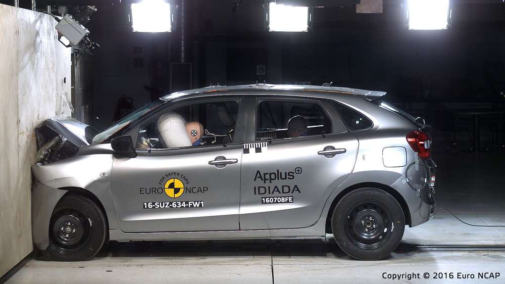 Японский хэтчбэк Suzuki Baleno проверили на соответствие европейским стандартам безопасности