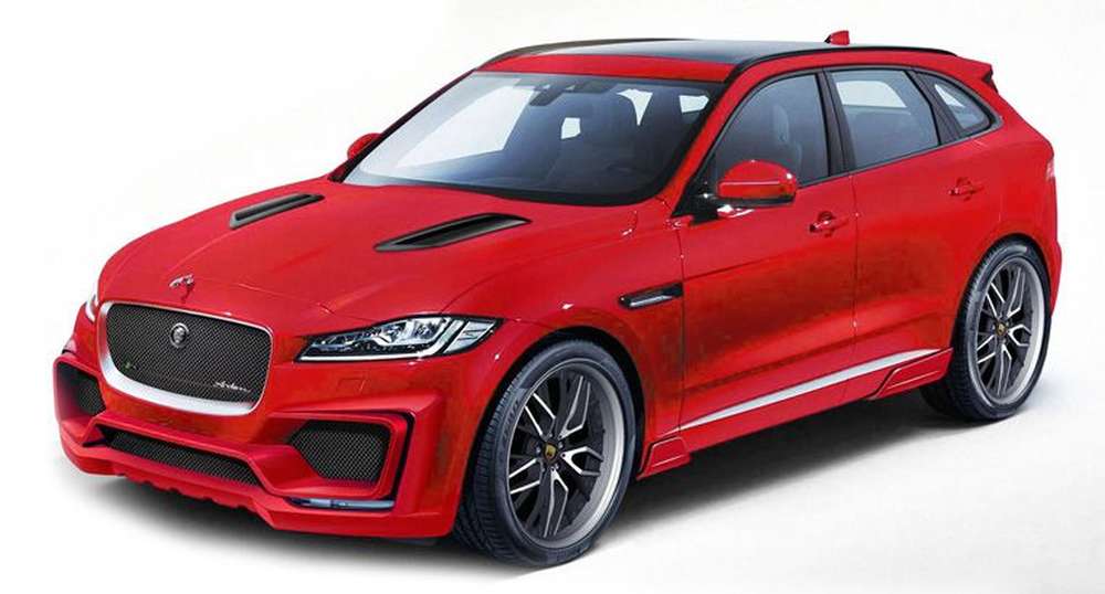 Компания Arden анонсировала тюнинг-пакет для внедорожника Jaguar F-Pace
