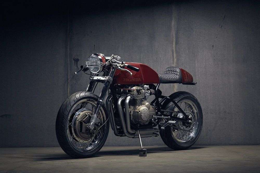 Honda 400 SS brat Style