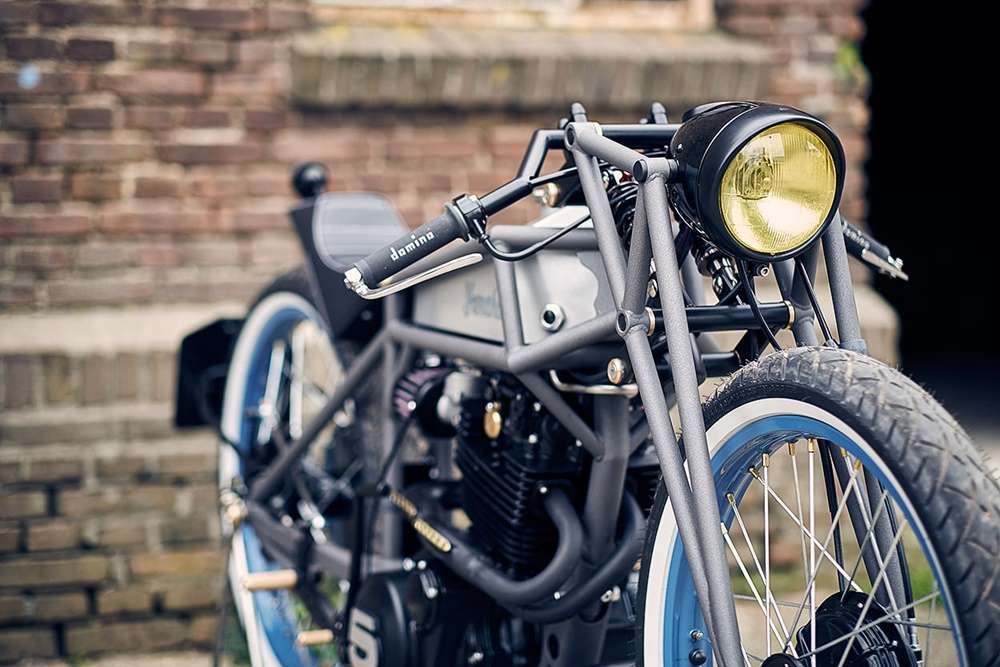 Маартен Поодт: кастом Yamaha XT550