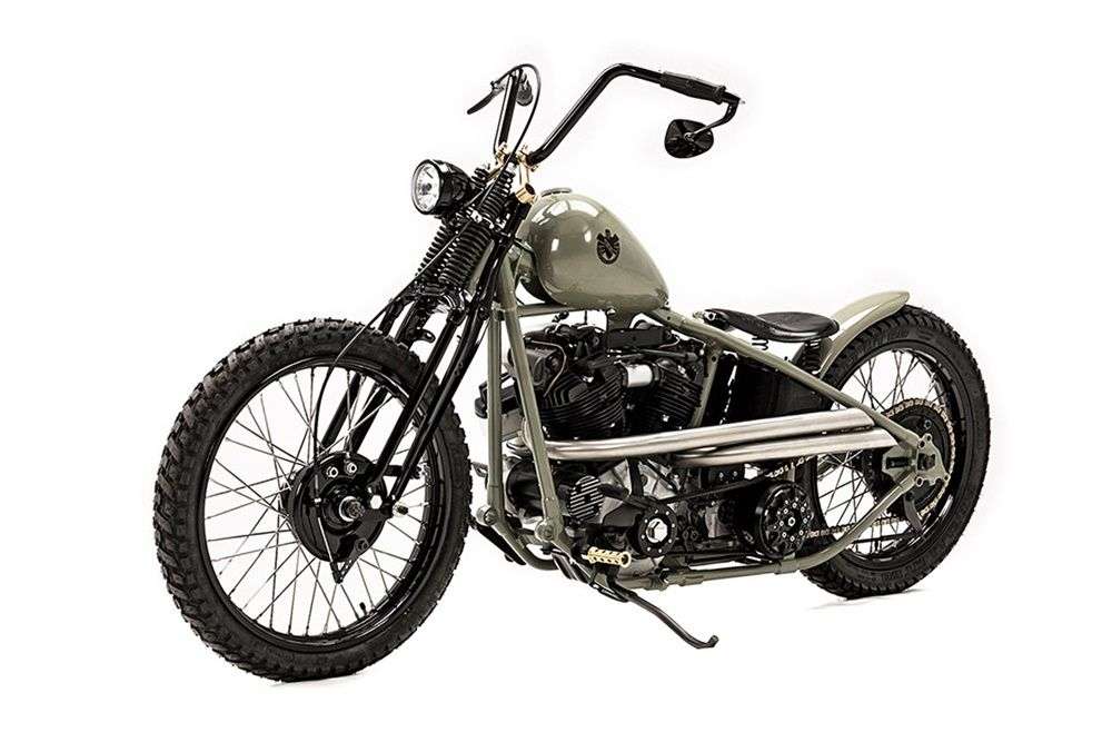 Чоппер Harley-Davidson Knucklehead от мастерской Ehinger Kraftrad