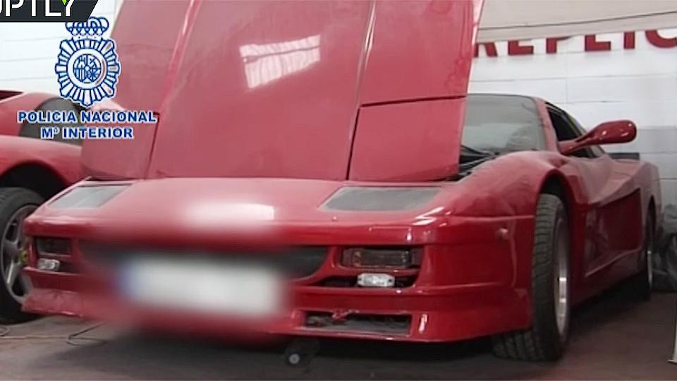 В Испании нашли фабрику по производству поддельных Ferrari