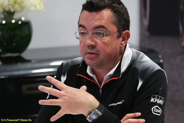 Эрик Булье: У McLaren совершенно новая машина