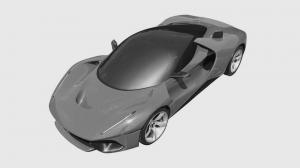 Компания Ferrari запатентовала новый суперкар