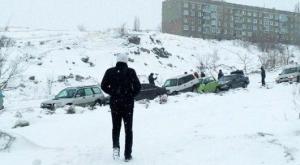 5 авто врезались друг в друга в ВКО