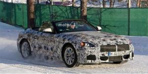 BMW вывела на зимние тесты родстер Z5