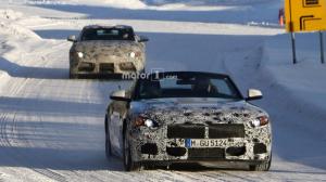 BMW вывела на зимние тесты родстер Z5