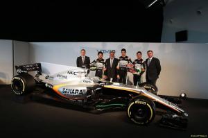 Force India представила новую машину VJM10