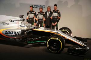 Force India представила новую машину VJM10