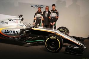 Force India представила новую машину VJM10