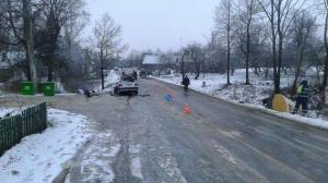 Жуткая авария под Лепелем: один человек погиб, трое — пострадали