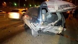 Виновник ДТП в Алматы пытался сбежать с места аварии на такси
