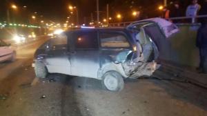 Виновник ДТП в Алматы пытался сбежать с места аварии на такси