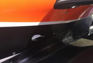Птичка киви вернулась на автомобиль McLaren