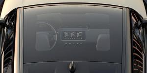 Опубликовано первое изображение салона кроссовера Range Rover Velar