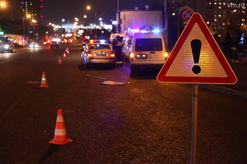 На юго-востоке Москвы произошло массовое ДТП с семью автомобилями