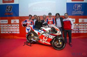 Презентация команды Pramac Ducati 2017 в Неаполе