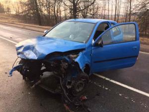 В Смолевичском районе столкнулись Opel и Dodge: пострадали два человека

