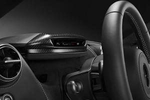 McLaren придумал для нового суперкара складную приборку