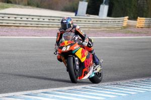 Брэд Биндер познакомился с прототипом KTM Moto2 2017