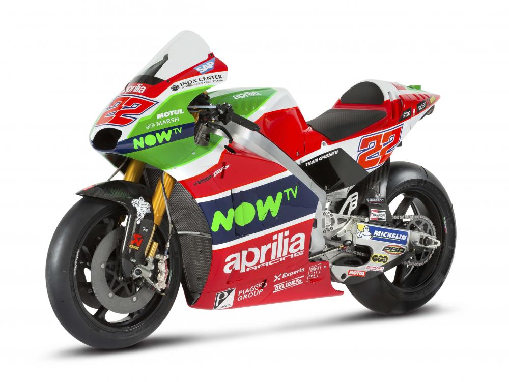 Презентация прототипа Aprilia RS-GP MotoGP 2017