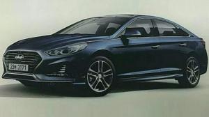 Обновленная Hyundai Sonata рассекречена раньше времени