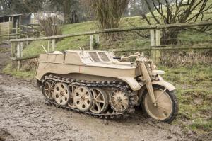 Отреставрированный мотоцикл SdKfz 2 Kettenkrad 1944 продадут с аукциона
